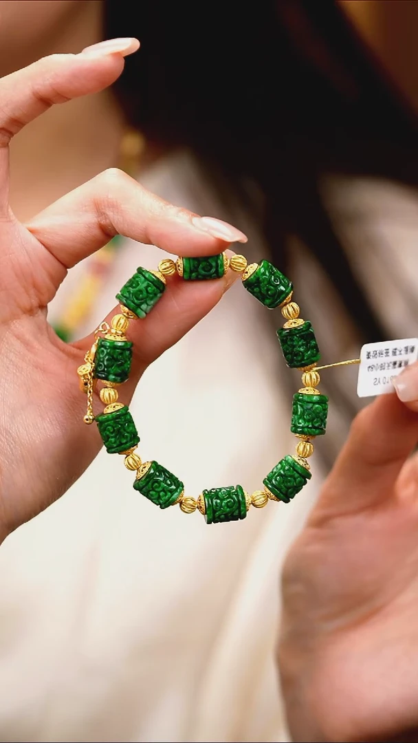 未镶嵌手串翡翠手串45