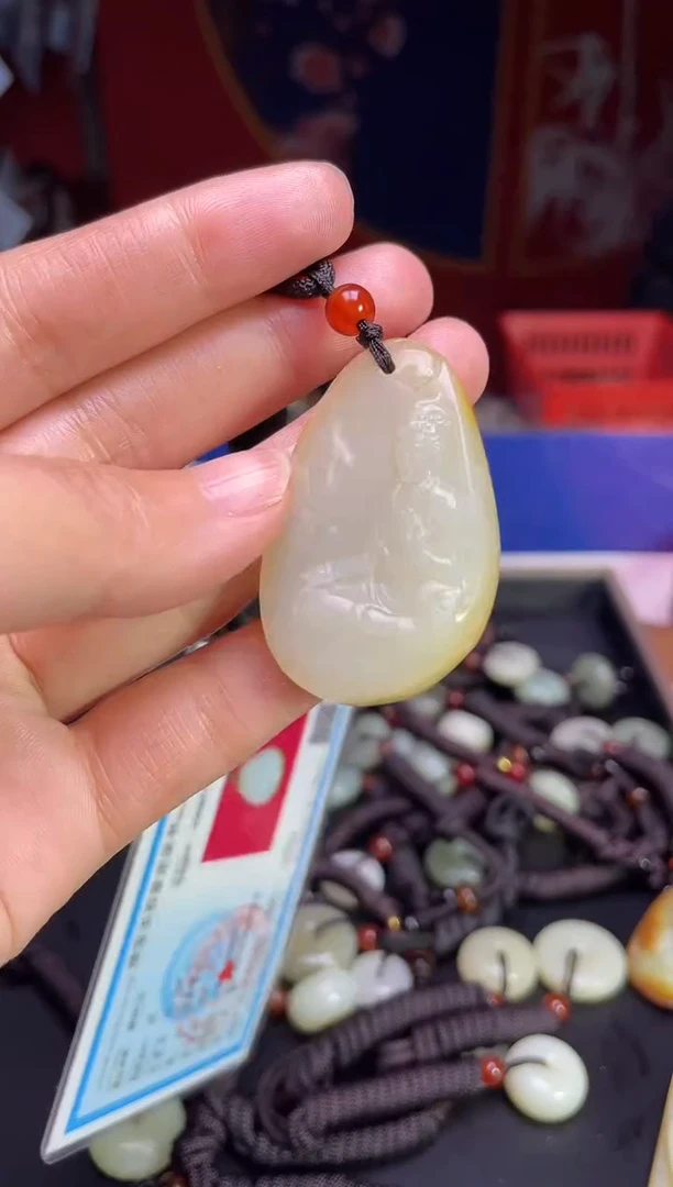 颈饰未镶嵌和田玉123