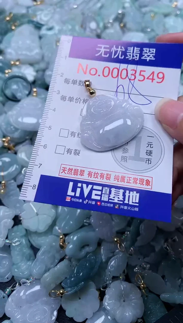 颈饰未镶嵌翡翠3549