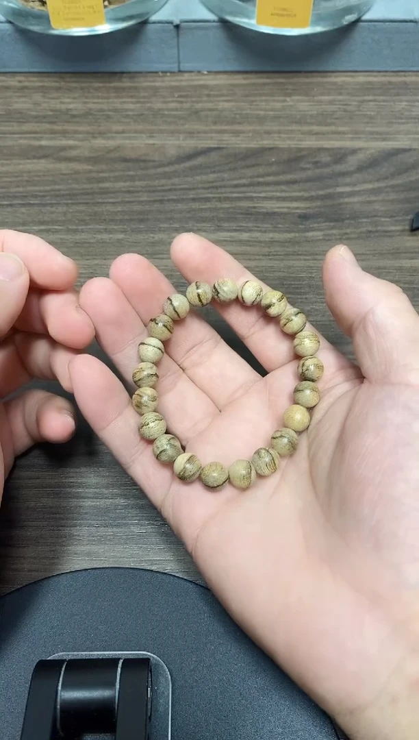 手串沉香超**2TC07013沉香天然野达拉干单圈