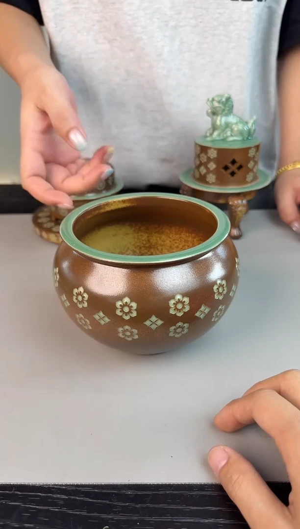 青瓷手工茶器不带礼盒包邮