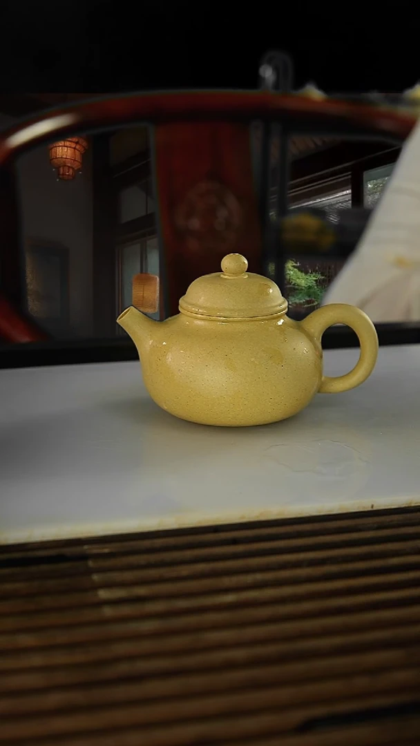 茶壶紫砂吃*尽大水潭本绿210cc
