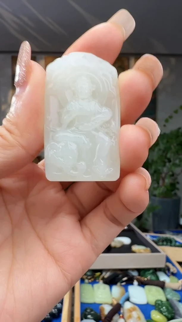 颈饰未镶嵌和田玉拍一发一多样性发货