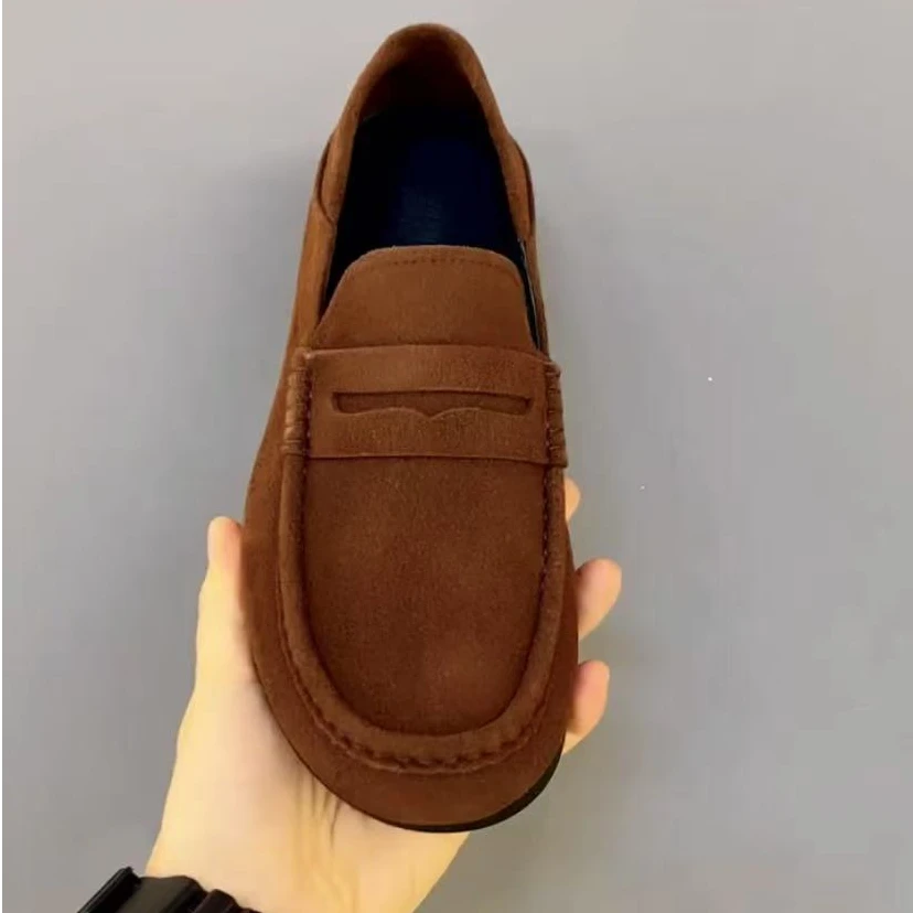 新款高品质全皮面休闲百搭男鞋