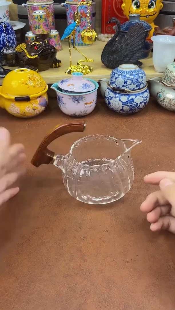 陶瓷茶具摆件旅行套组