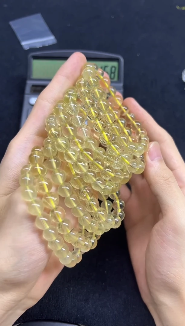 水晶手串未镶嵌W7073-多样性发一件-9mm