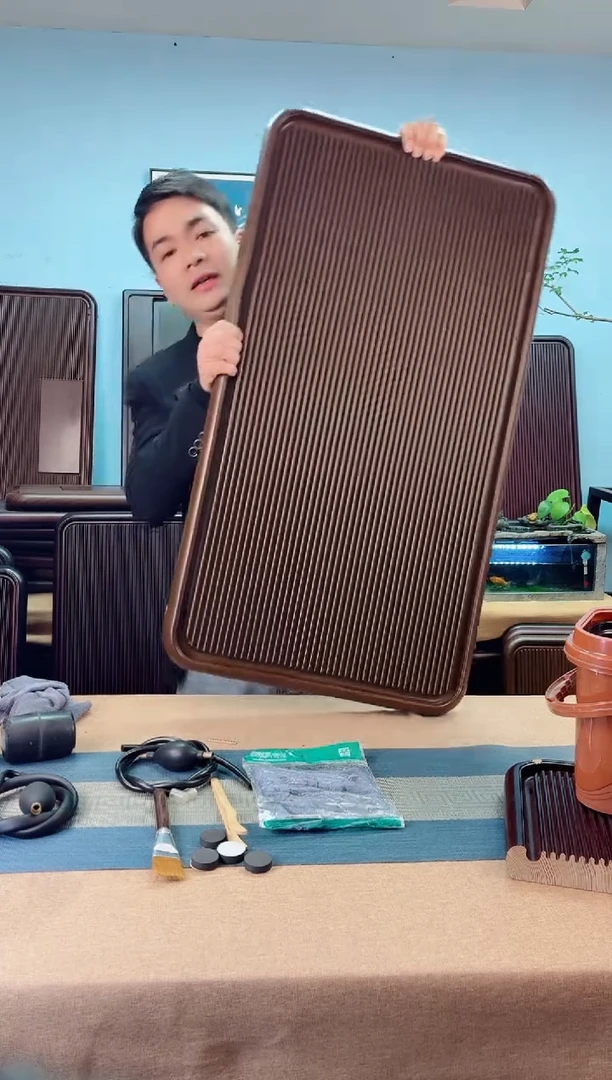 90*50*5千川大板黄色款式茶盘