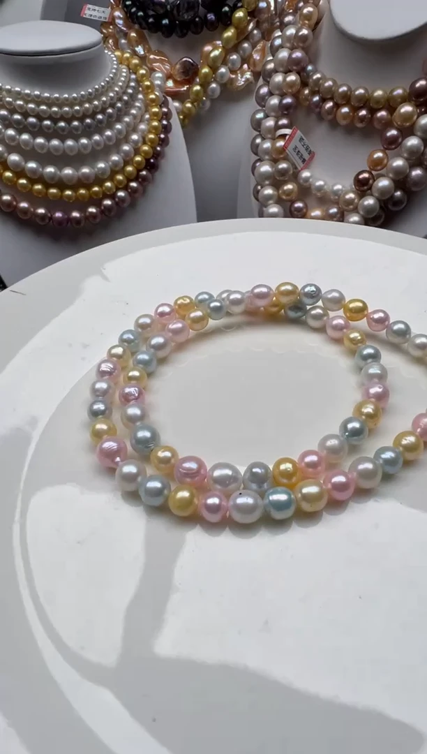 【闪购商品】淡水珍珠颈饰未镶嵌1