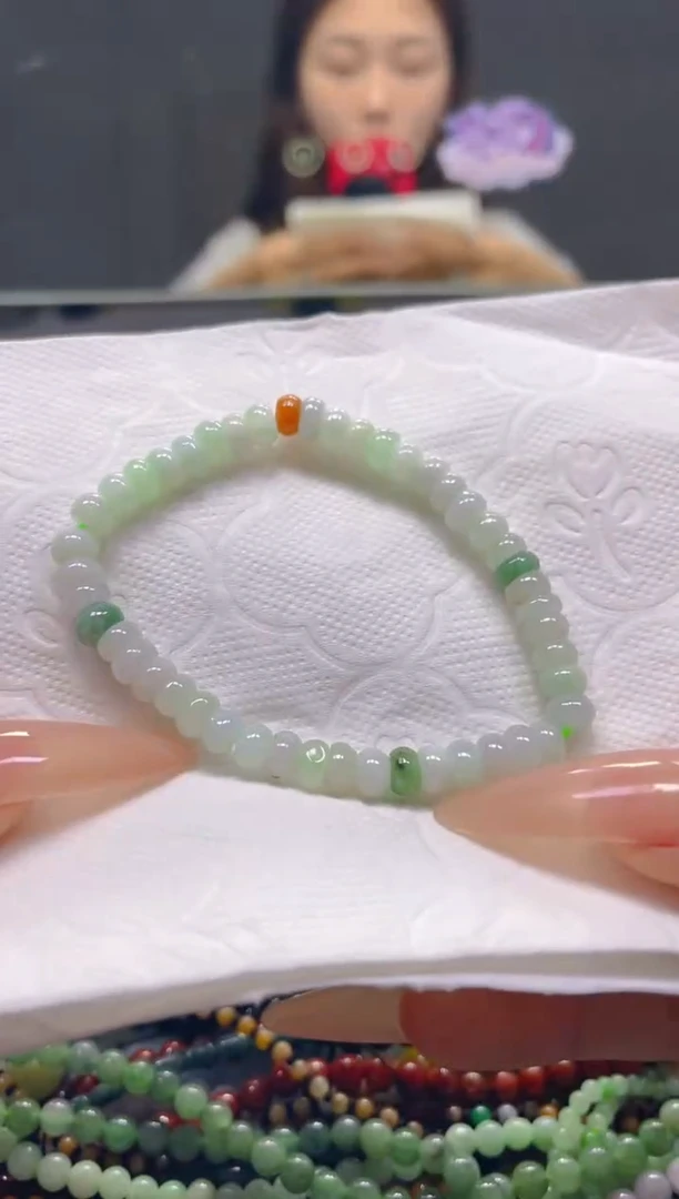 颈饰未镶嵌翡翠5MM