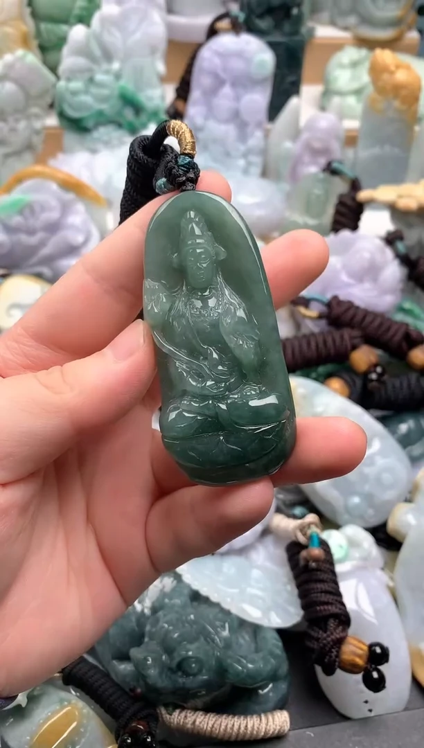 吊坠(不含链)未镶嵌翡翠1