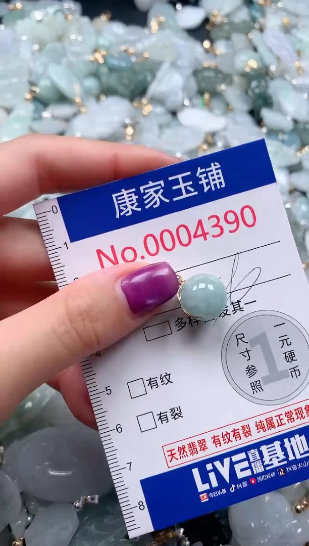 颈饰未镶嵌翡翠4390