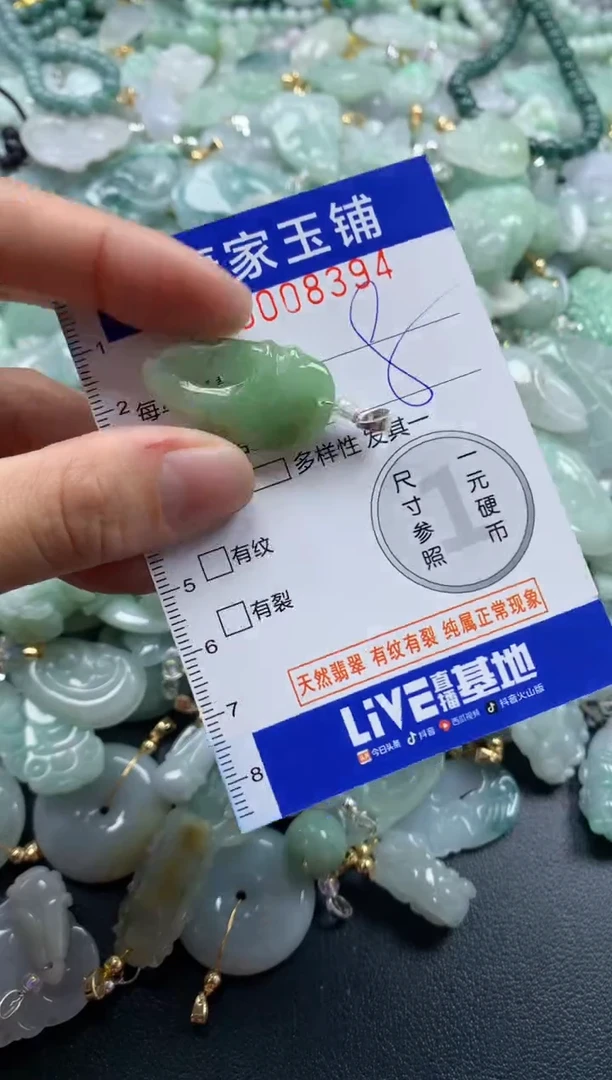 颈饰未镶嵌翡翠8394