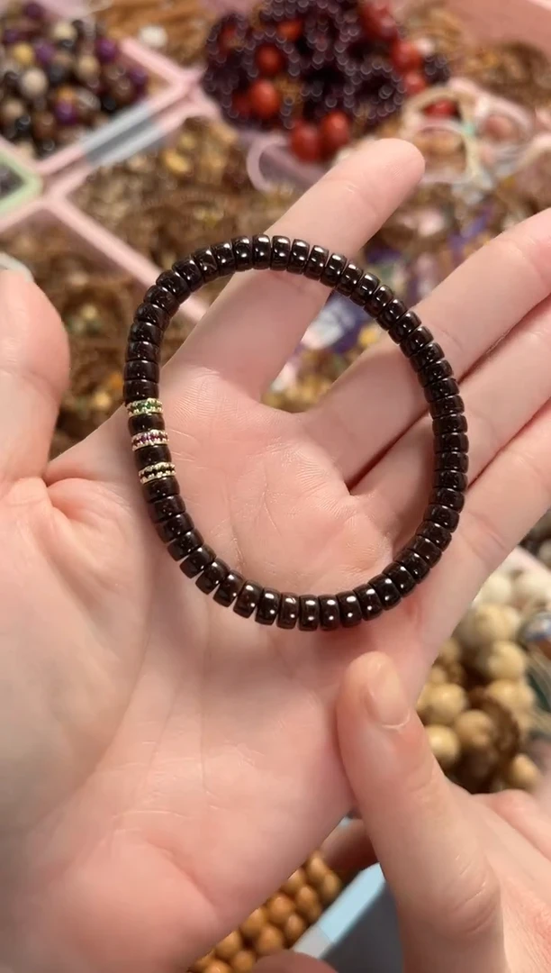 椰蒂手串/手链椰蒂药片设计款6*3mm