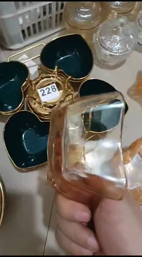 瓷星星碗琥珀色4个装833