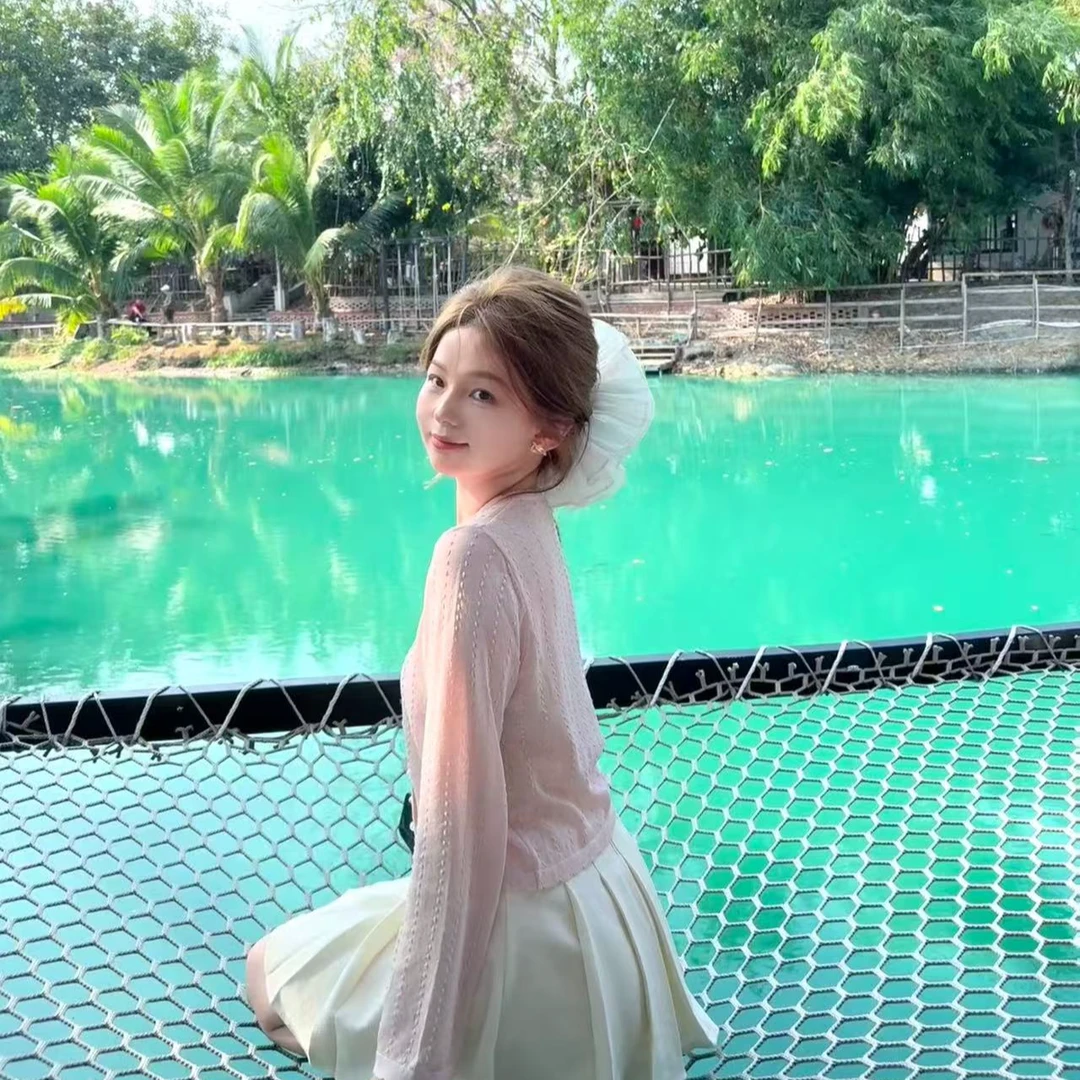 THE YIIX【冰沙开衫 】宽松气质小衫藏肉遮肚洋气开衫防晒上衣