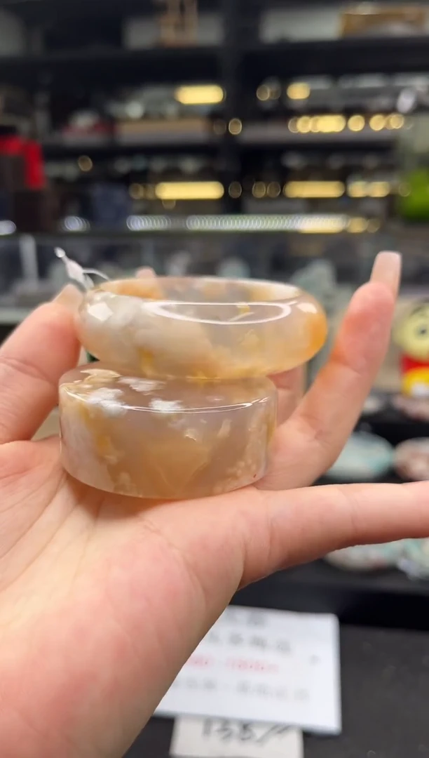 未镶嵌手镯石英质玉53圈口 （赠品镯心）3567080