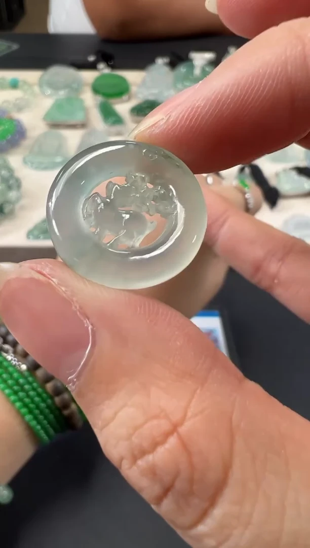 吊坠(不含链)未镶嵌翡翠B73|2980