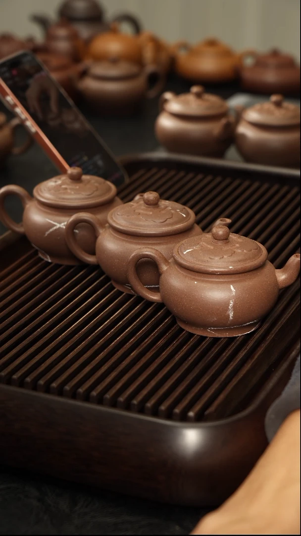 茶壶紫砂开心一下