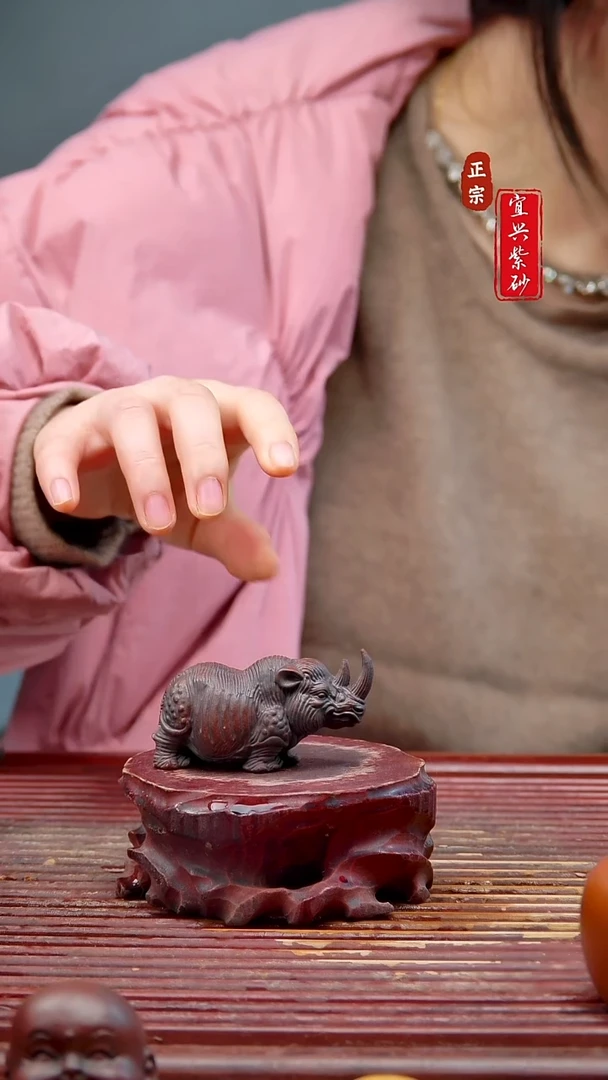 紫砂茶宠宜兴紫砂茶宠摆件