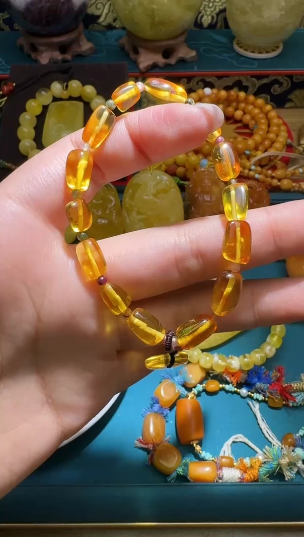 手链琥珀未镶嵌多样性发一件 772