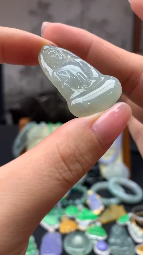 【闪购商品】翡翠颈饰未镶嵌25-天然翡翠