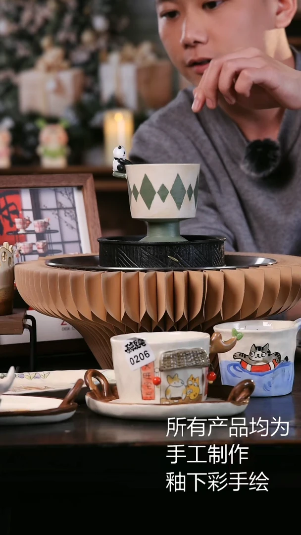 【闪购商品】原来是泥手工创意瓷0308