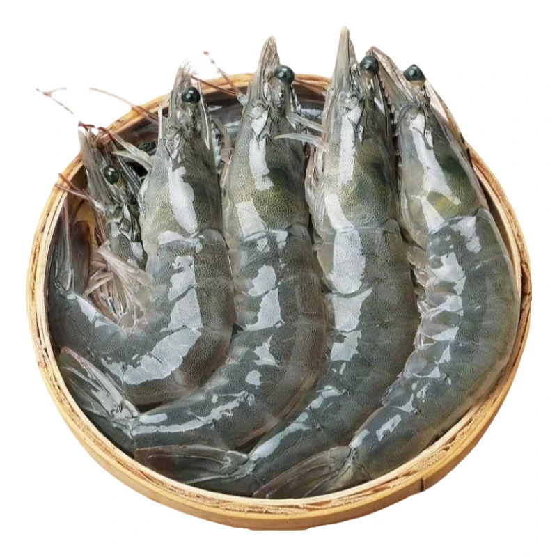 20-30 新鲜海捕大号海洋大虾速冻锁鲜发货到手一盒45-50只