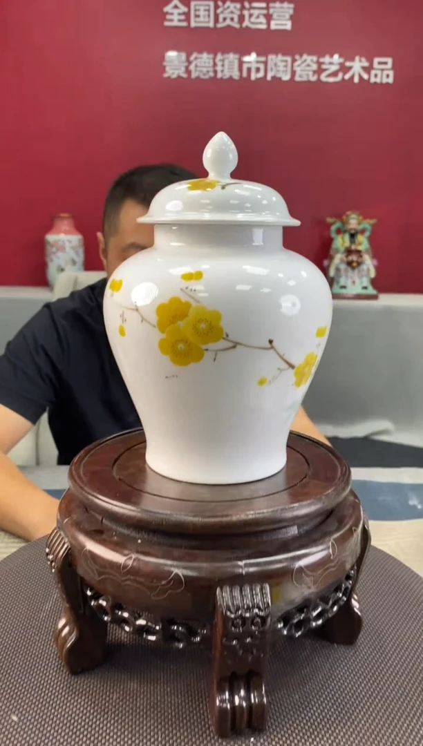 陶瓷b484景德镇瓷器一件