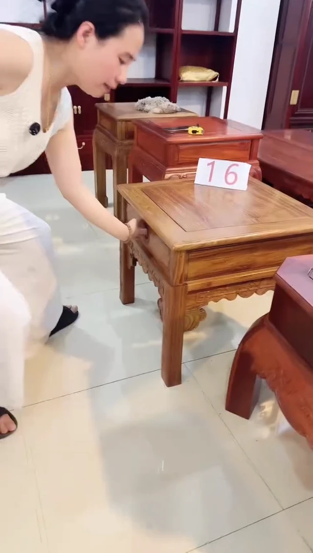 花梨木类家具国标红木刺猬紫檀单个16号