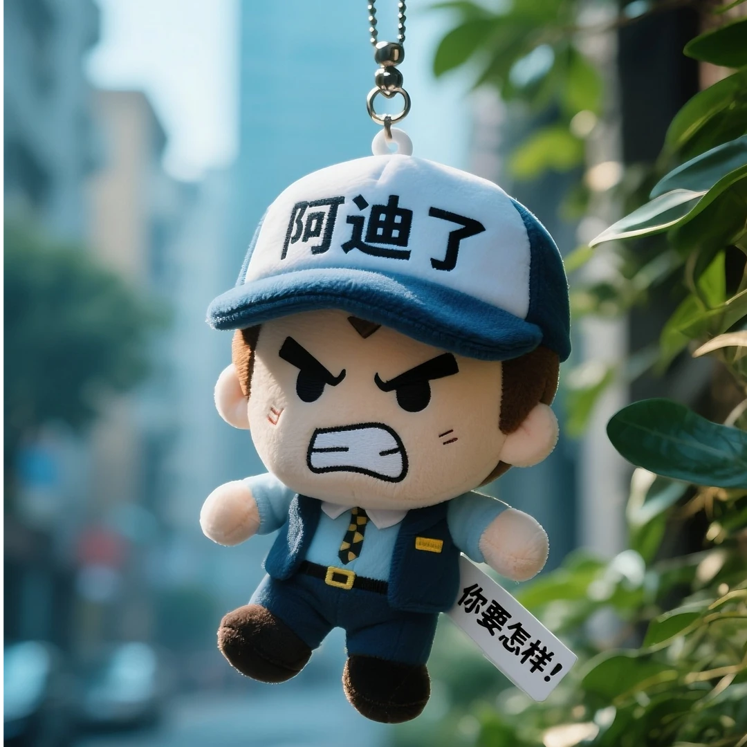 山西文创山西方言发声玩偶阿迪了挂件旅游纪念品山西文旅文创玩偶