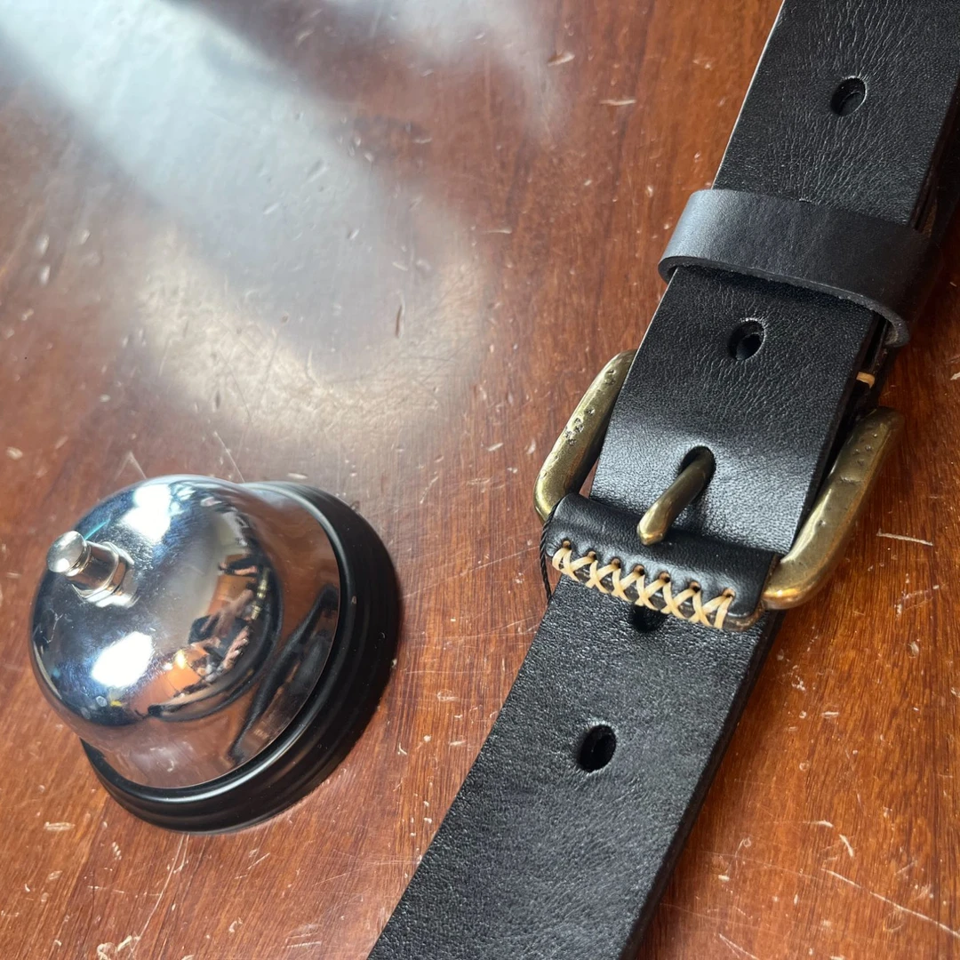 【西部印象】（美式复古）手工皮具意大利头层牛皮皮带-9276