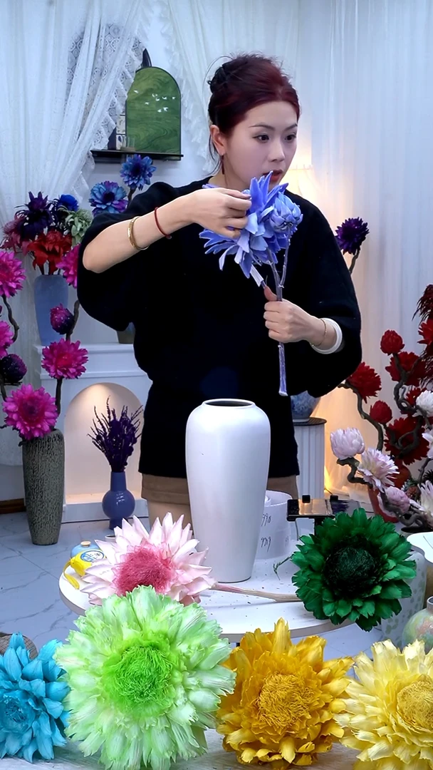 小**果永生洋蓟紫色3头9843