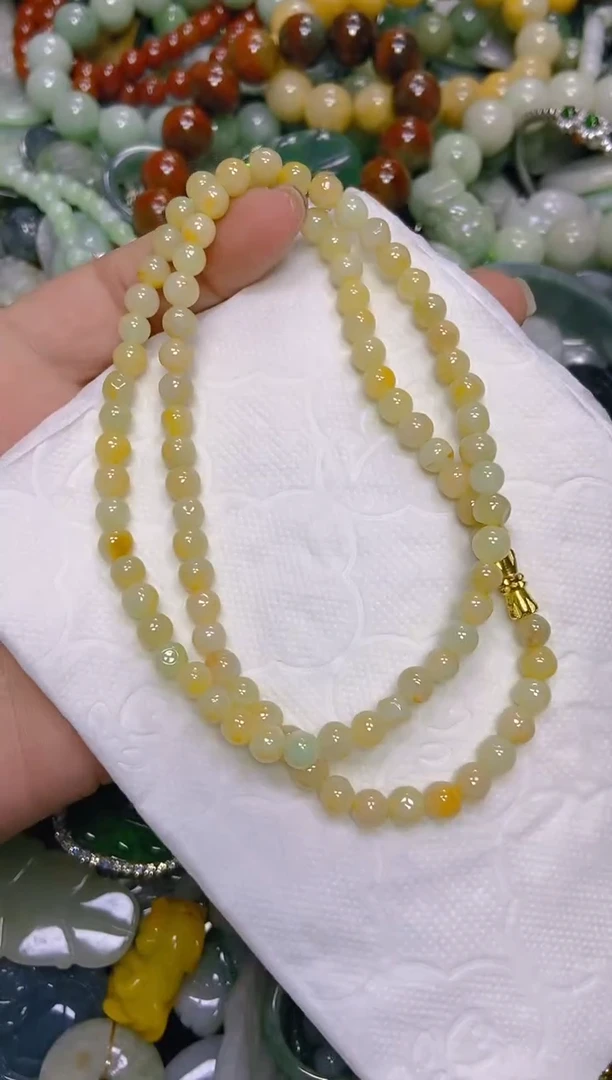 颈饰未镶嵌翡翠6mm