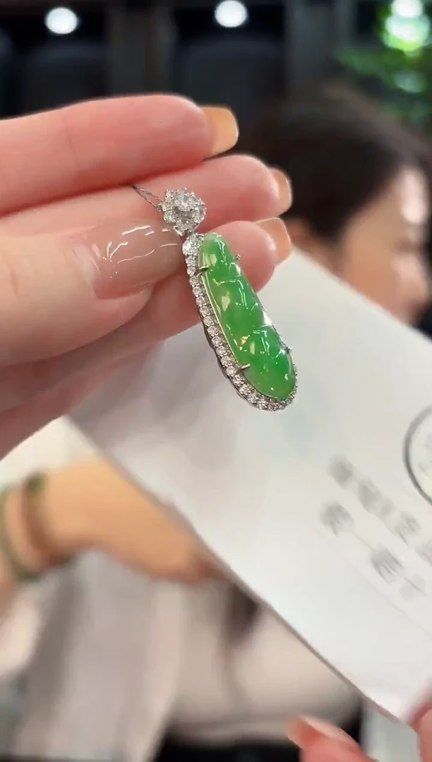 吊坠(不含链)未镶嵌翡翠 缅甸A货/支持复检/一件