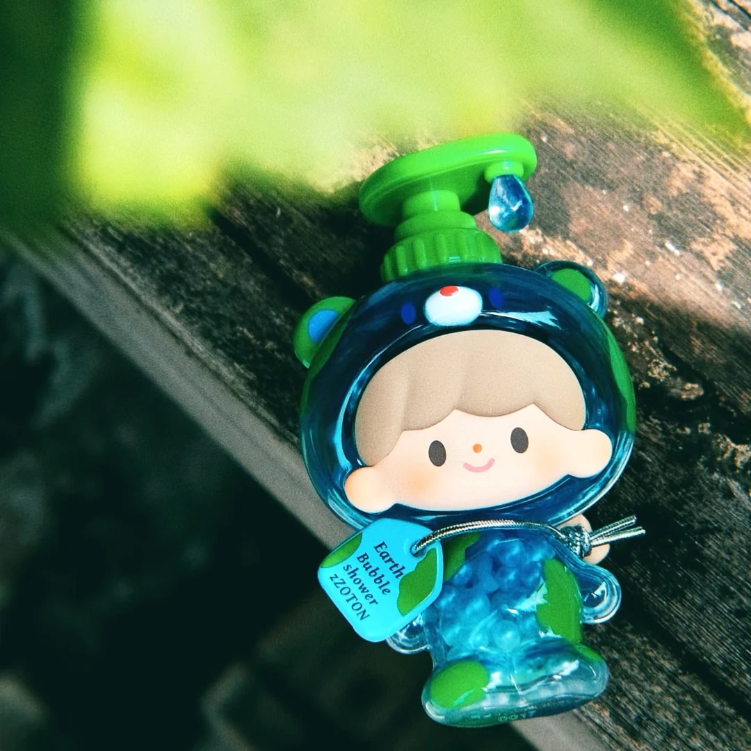 【卓大王-我爱洗澡mini盲盒】壳桃果家正版手办可爱礼品礼物