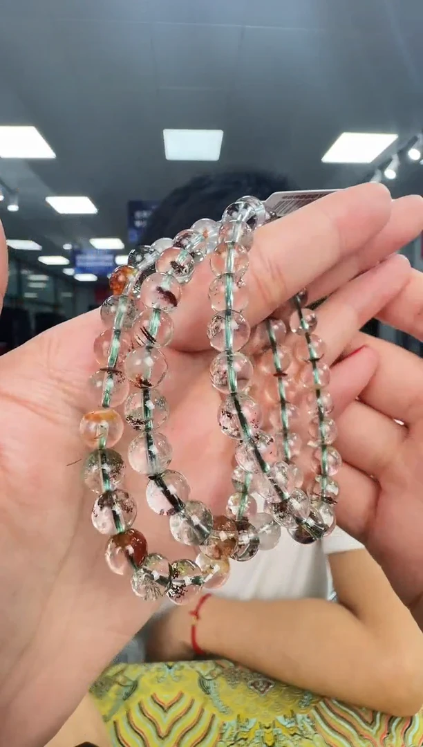 水晶手链未镶嵌XL2665 约7mm多样式发一件