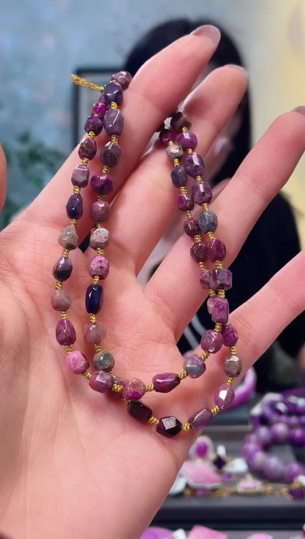 【闪购商品】苏纪石（舒俱来）项链18K金镶嵌1