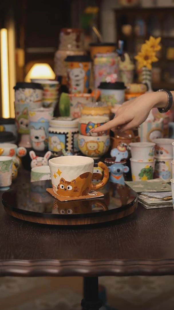 景德镇釉下彩绘设计师款式陶瓷