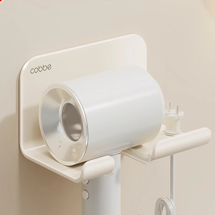 吹风机置物架免打孔卫生间电吹风挂架浴室壁挂式风筒支架收纳神器