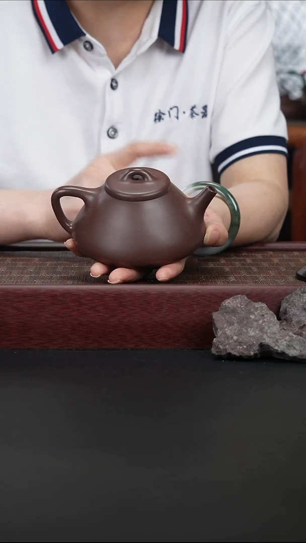 茶壶紫砂lcc 紫泥 子冶石瓢