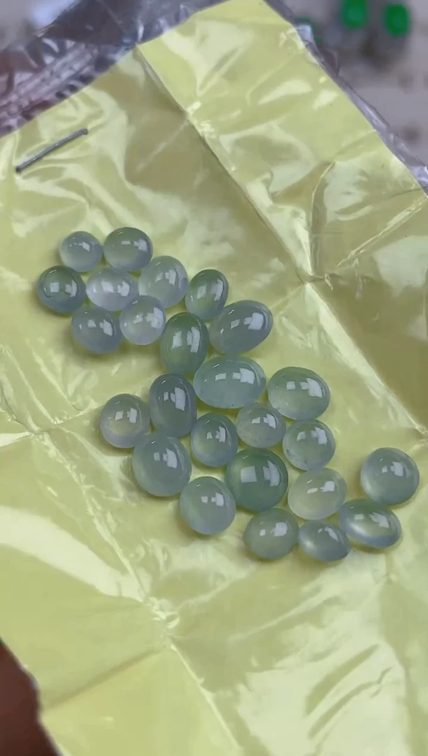 【闪购商品】定制翡翠未镶嵌天然翡翠蛋面101