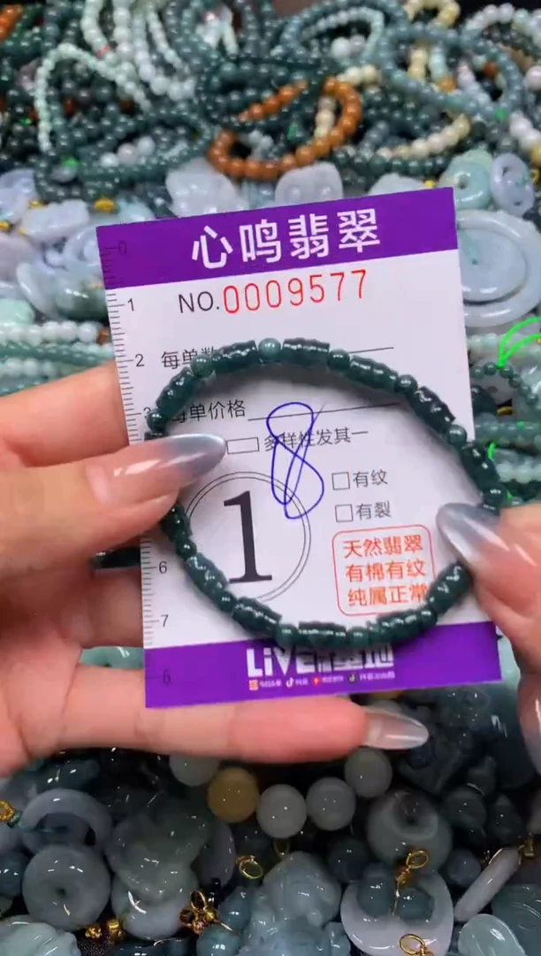 颈饰未镶嵌翡翠闪购009577