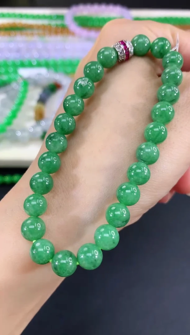 未镶嵌手串翡翠29|1500