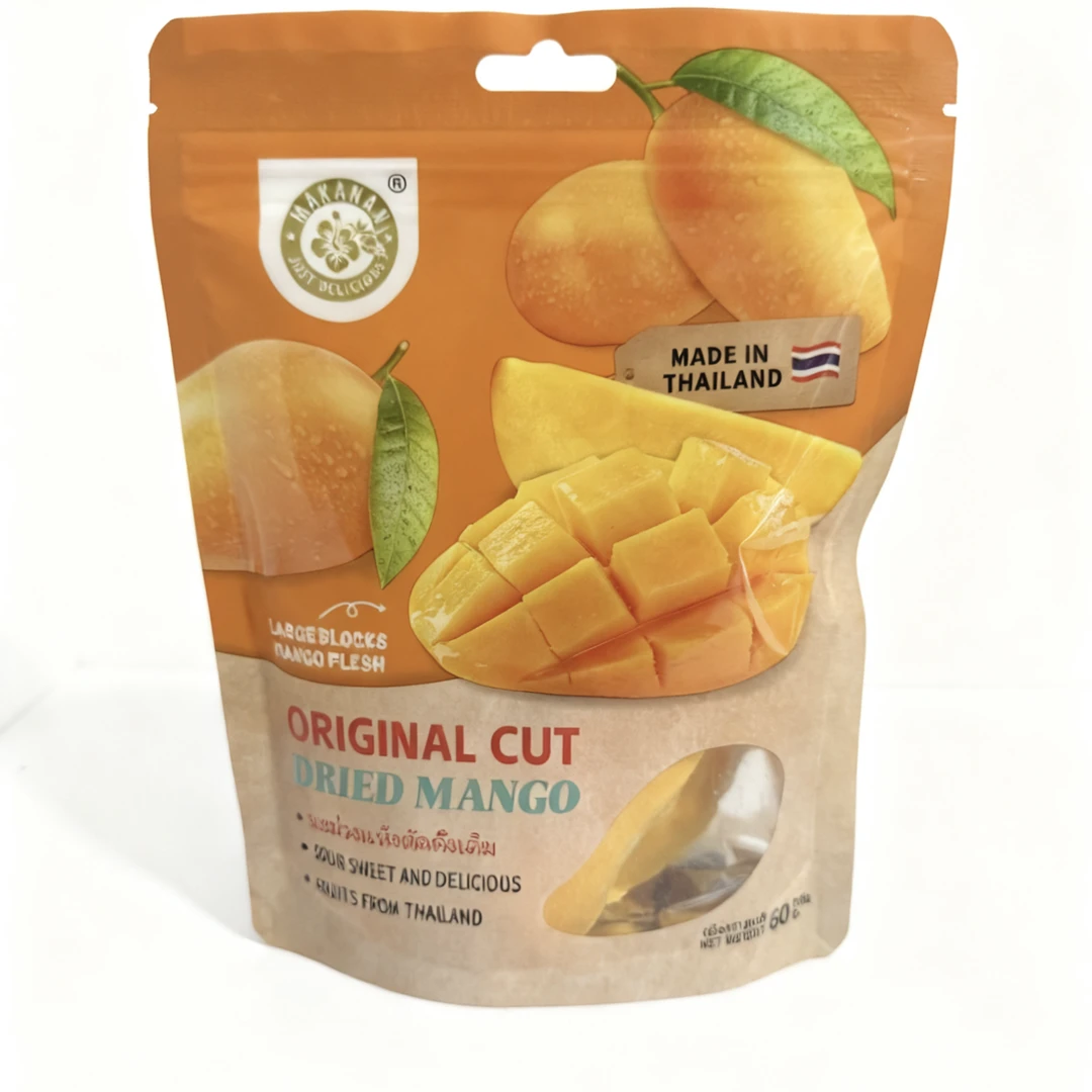 泰国进口厚切芒果干酸甜可口休闲水果干到手5包（保质期至26.6）