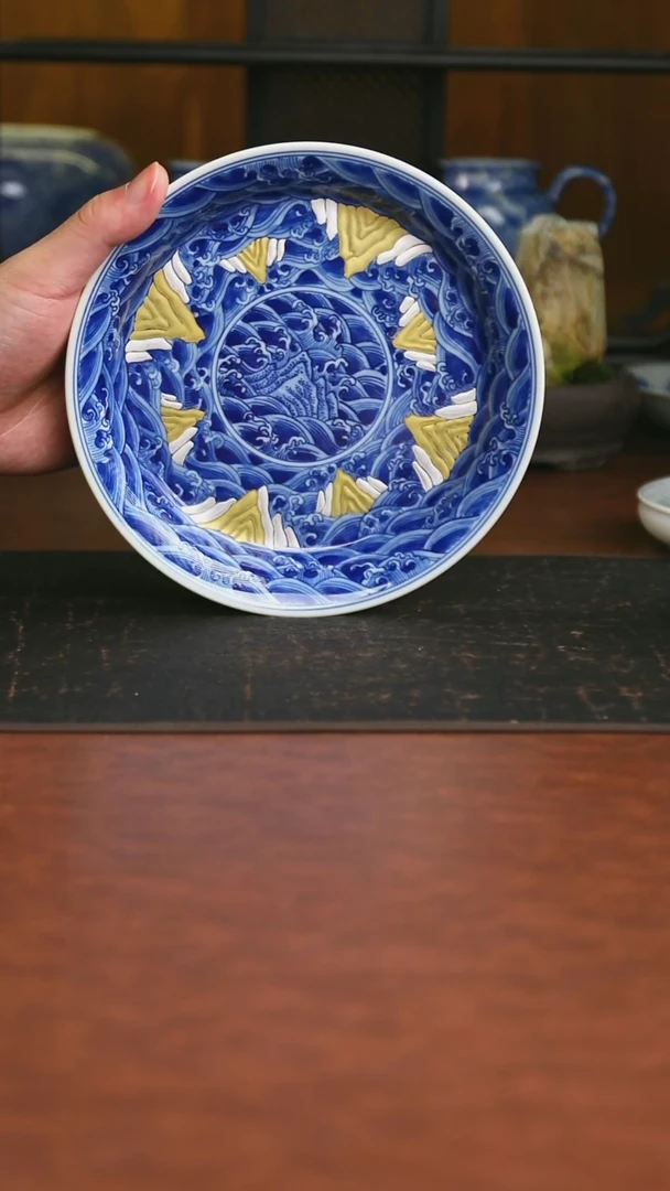 景德镇手工手绘的34