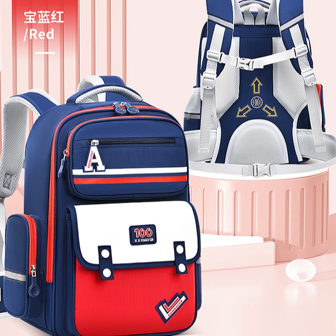 爆款书包小学生女三四五六年级护脊减负超轻大容量儿童双肩包男孩