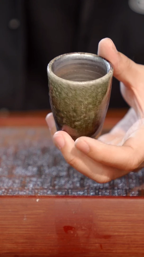 陶瓷奢瓷/瑞寅柴烧茶器（杯子）1038微瑕