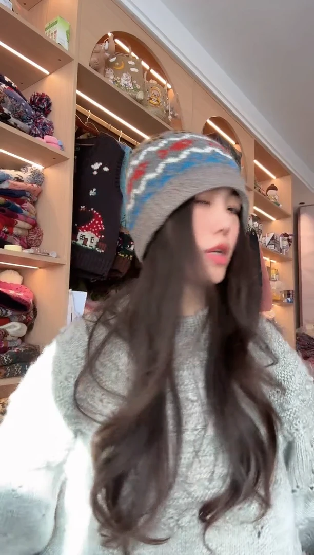 羊毛年年有鱼帽