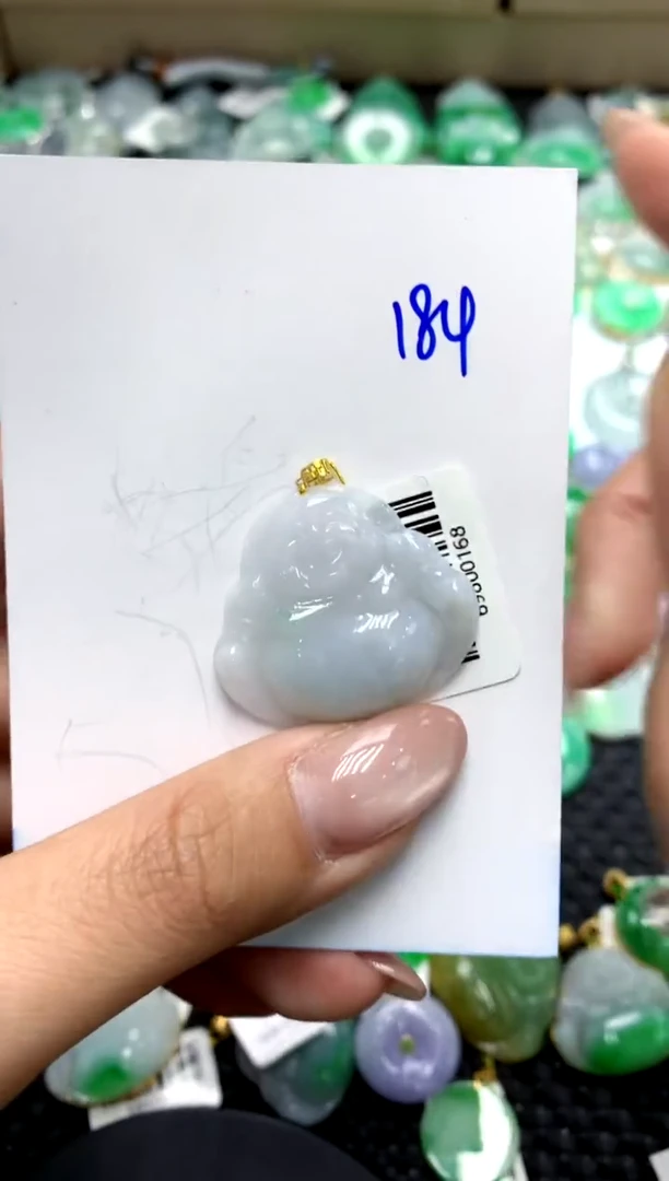 【闪购商品】翡翠颈饰18K金镶嵌111111111