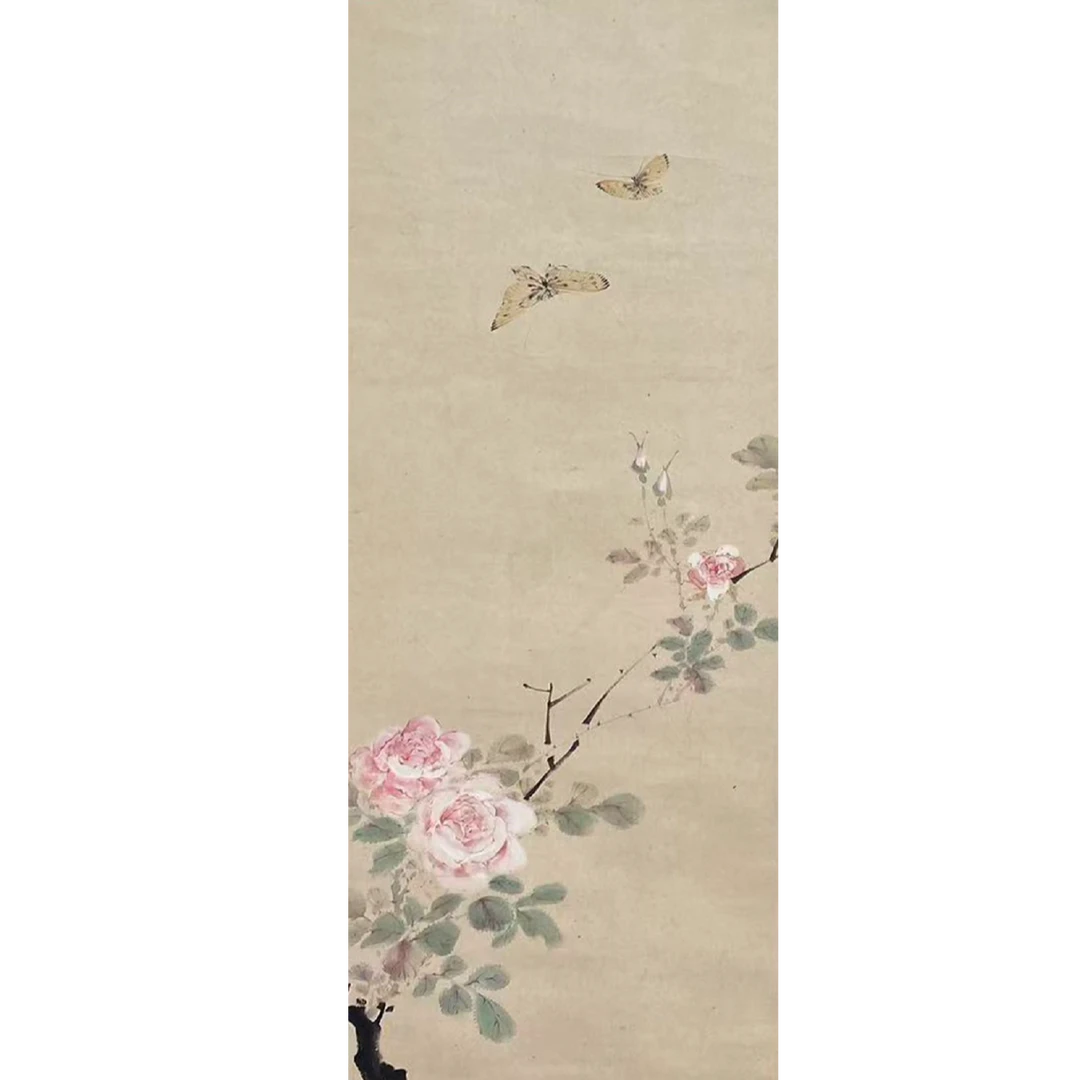 DY14027 花鸟 纸本 100*28 1029